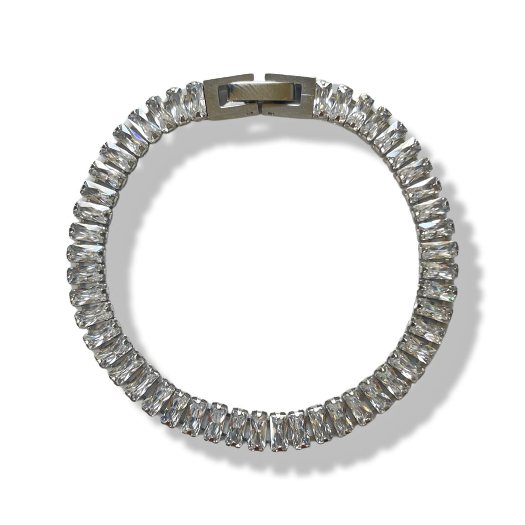 WHITE ZIRCONIUM BRACELET