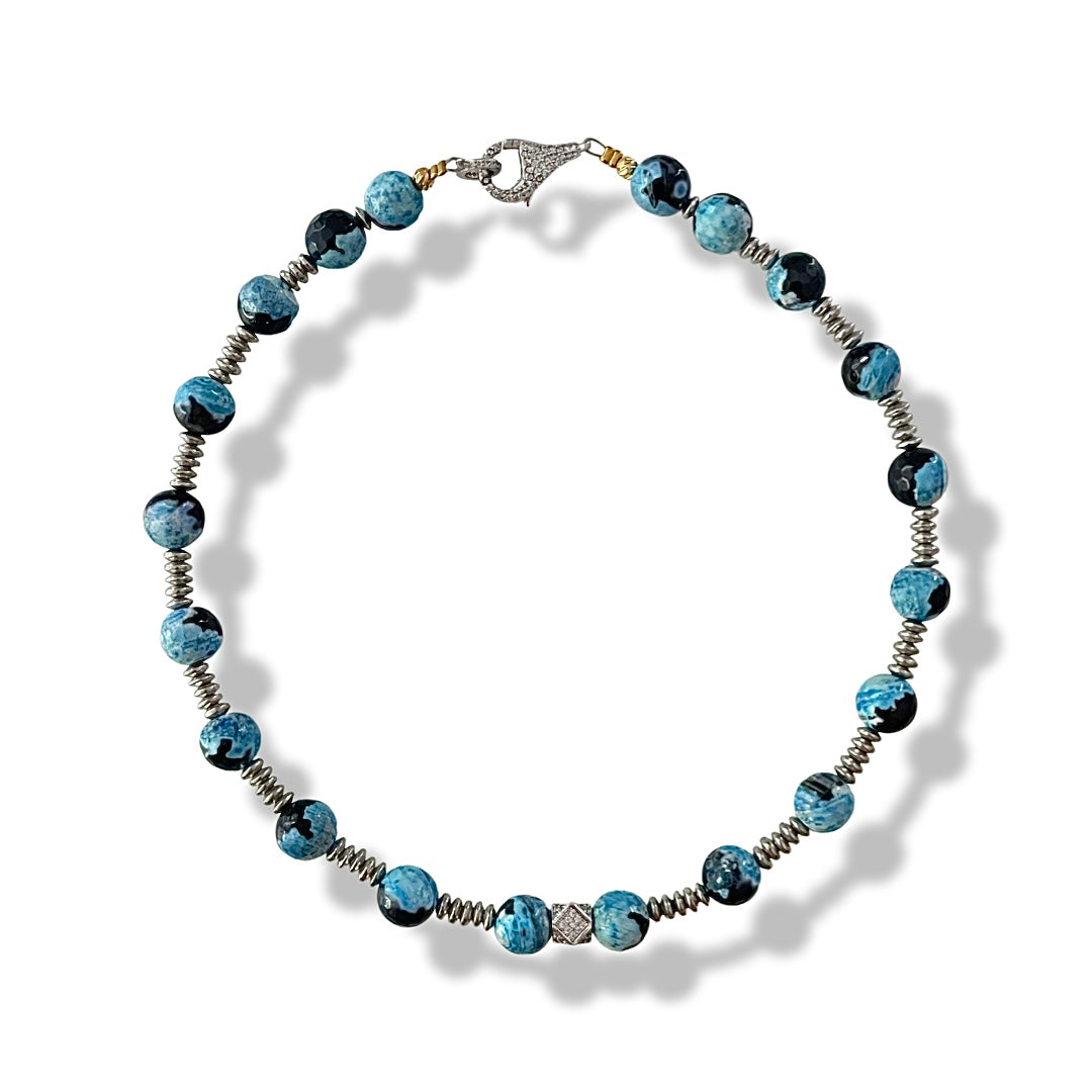 BLUE OCEAN CHOKER